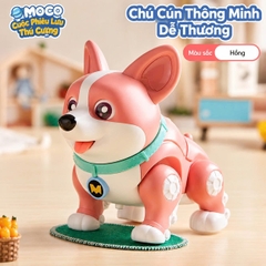 Chó Robot Corgi Đồ Chơi Thông Minh Có Đèn Nhạc Cho Bé – Mã 333-9