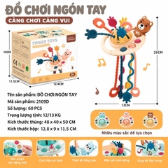 Đồ Chơi Xúc Xắc Ngón Tay Đa Năng Cho Bé 18 Tháng+ – Mã 2100D