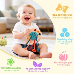 Đồ Chơi Xúc Xắc Ngón Tay Đa Năng Cho Bé 18 Tháng+ – Mã 2100D