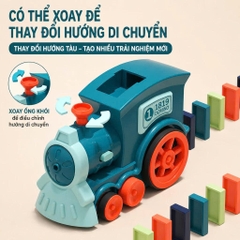 Tàu Xếp Domino Tự Động 48 Chi Tiết Cho Bé – Mã X007-1