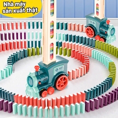 Tàu Xếp Domino Tự Động 48 Chi Tiết Cho Bé – Mã X007-1