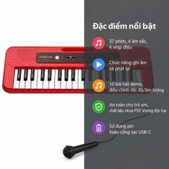 Bộ Đàn Organ Điện Tử 37 Phím Cho Bé