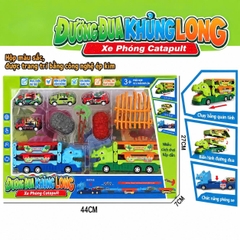 Bộ Xe Đường Đua Khủng Long Phóng Ô Tô – 5621