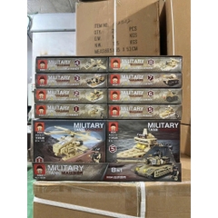 Bộ Lắp Ráp Quân Sự 8 Trong 1 11054B Cho Bé
