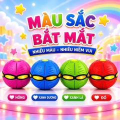 Bóng Ma Thuật Biến Hình Đĩa Bay 2 Trong 1 Cho Bé