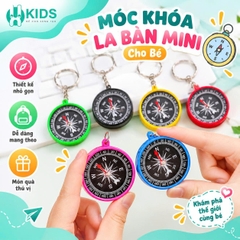 Móc Khóa La Bàn Mini Nhiều Màu Cho Bé