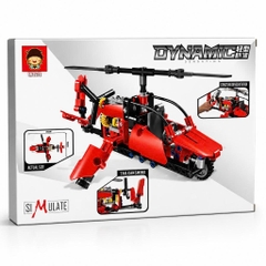 Bộ Xếp Hình Máy Bay Trực Thăng 330 Chi Tiết – Mã 865