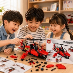 Bộ Xếp Hình Máy Bay Trực Thăng 330 Chi Tiết – Mã 865