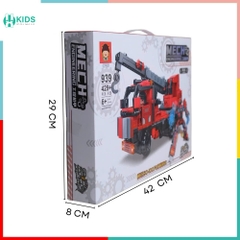 Bộ Lắp Ghép Xe Cẩu Biến Hình Robot 2in1