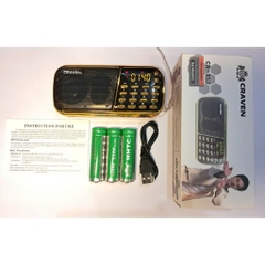 Loa Craven CR-853 3 Pin Nghe Nhạc, Thẻ Nhớ, USB, Đài FM