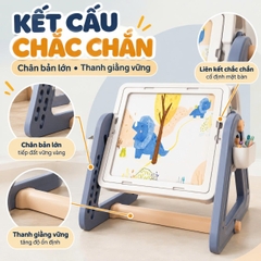 Bàn Vẽ Và Lắp Ghép Đa Năng Cao Cấp 6in1 Y1024 - Lắp Ráp Cho Bé