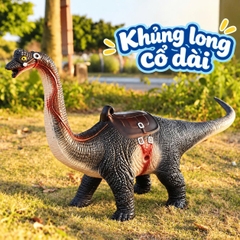 Mô Hình Khủng Long Trẻ Em Cỡ Siêu Lớn Có Yên Ngồi, Âm Thanh – 2 Mẫu