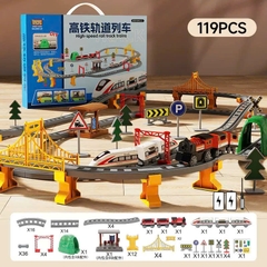 Đường Ray Tàu Hỏa 119 Chi Tiết 2929-57 - Mô Hình Tàu Cho Bé