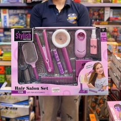 Bộ Đồ Chơi Làm Tóc Chạy Pin Hair Salon QY003 Cho Bé