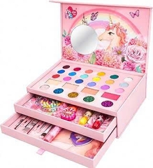 Bộ Đồ Chơi Trang Điểm 3 Tầng Cỡ Lớn Cho Bé Gái – Hộp Kỳ Lân
