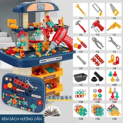 Bộ Đồ Chơi Kỹ Sư Đa Năng 246 Chi Tiết Cho Bé