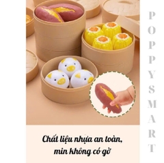 Bộ Đồ Chơi Đồ Ăn Dimsum 88 Chi Tiết Cho Bé
