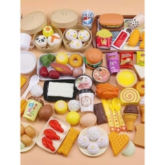 Bộ Đồ Chơi Đồ Ăn Dimsum 88 Chi Tiết Cho Bé