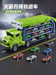 Xe Tải Chở Ô Tô Con 2225 Cho Bé - Đồ Chơi XKIDS