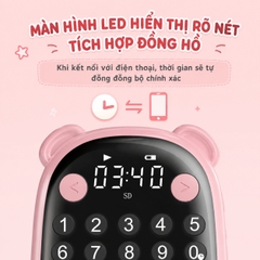 Loa Học Tiếng Anh Rolton E300 Hình Gấu Dễ Thương CHO BÉ