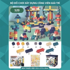 Bộ Xếp Hình Công Viên Giải Trí 520 Chi Tiết