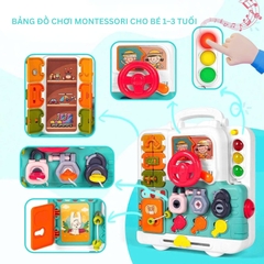VALI BẬN RỘN MONTESSORI 6IN1 – BÉ CHƠI MÊ SAY, MẸ NHÀN TÊN HẲN!