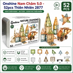 Nam Châm 5.0 Onshine 52 Chi Tiết – Bộ Xếp Hình Lắp Ghép Sáng Tạo Cho Bé