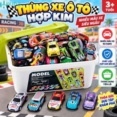 Thùng 30 Xe Ô Tô Hợp Kim Mini Nhiều Mẫu Cho Bé
