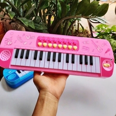 Đàn Organ Cho Bé 32 Phím Kèm Mic 3206 Màu Xanh - Đồ Chơi XKIDS