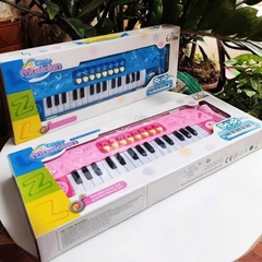 Đàn Organ Cho Bé 32 Phím Kèm Mic 3206 Màu Xanh - Đồ Chơi XKIDS