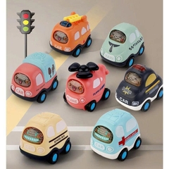 Bộ 7 Xe Đồ Chơi Quán Tính Mini Nhiều Mẫu Cho Bé – Mã 3305A