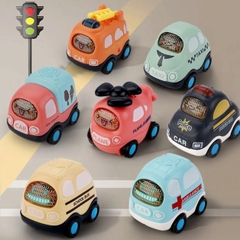 Bộ 7 Xe Đồ Chơi Quán Tính Mini Nhiều Mẫu Cho Bé – Mã 3305A