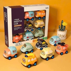 Bộ 7 Xe Đồ Chơi Quán Tính Mini Nhiều Mẫu Cho Bé – Mã 3305A