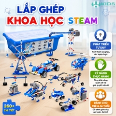 Bộ Lắp Ghép Khoa Học STEAM 0093 260+ Chi Tiết