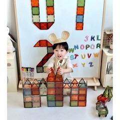 Bộ Lắp Ghép Nam Châm Thiên Nhiên 100 Chi Tiết