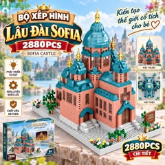 Bộ Lắp Ghép Lâu Đài Sofia 2880 Chi Tiết