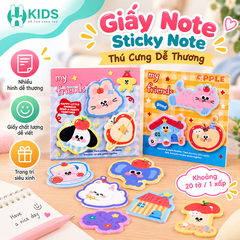 Bộ Giấy Note Hoạt Hình Dễ Thương Nhiều Mẫu