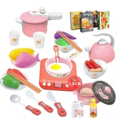 Bộ Đồ Chơi Nấu Ăn 36 Chi Tiết Cho Bé – XKIDS