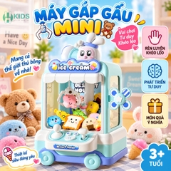 Đồ Chơi Máy Gắp Thú Có Bánh Xe Cho Bé