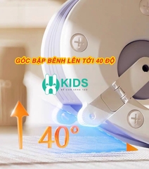 Xe bập bênh chòi chân thế hệ mới đa năng 2 in 1 có nhạc tháo lắp bánh dễ dàng cho bé từ 6 tháng tuổi