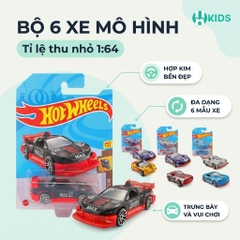 Xe Ô Tô Mô Hình Mini Hợp Kim 1:64 – 6 Mẫu Xe Đua Thể Thao