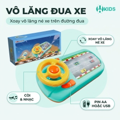 Đường Đua Vô Lăng Ô Tô 661-8 Cho Bé - Đồ Chơi XKIDS