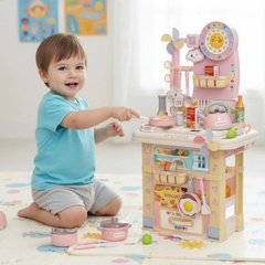 Bộ Đồ Chơi Nấu Ăn Nhà Bếp 69cm 21 Chi Tiết Cho Bé