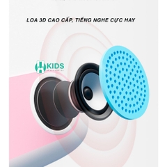 Máy Karaoke Đồ Chơi Cho Bé Kèm Micro, Loa Nghe Bluetooth 5.0 Có Ghi Âm