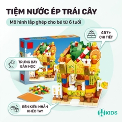 Bộ Xếp Hình Cửa Hàng Trái Cây 457 Chi Tiết 70343 - Đồ Chơi XKIDS