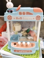 Máy gắp thú bông cỡ lớn hình pony , thỏ trắng , khủng long ,heo hồng kèm xu đếm thời gian, có nhạc có đèn cho bé