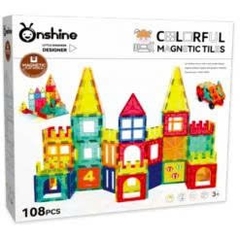 Lắp Ghép Nam Châm Cửa Sổ Nhiều Chi Tiết - Onshine 7857 - Bảng Chữ Cái Lắp Ghép Cho Bé