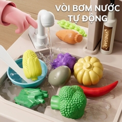 Bộ Đồ Chơi Nhà Bếp Cỡ Lớn Cho Bé – Bộ Bếp Nấu Ăn Nhiều Phụ Kiện
