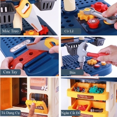 Bộ Đồ Chơi Kỹ Sư Đa Năng 246 Chi Tiết Cho Bé