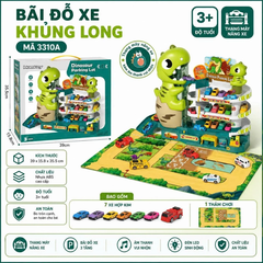 Bộ đồ chơi bãi đỗ xe đường ray cho bé – Nhiều mẫu hấp dẫn